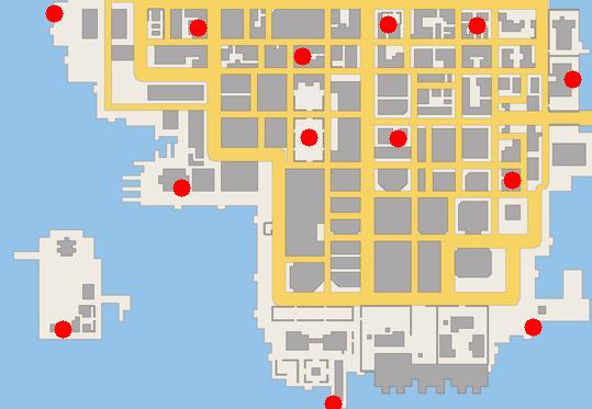 Gta chinatown wars карта